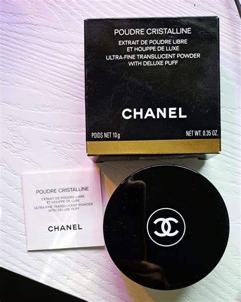 chanel powder translucent poudre cristaline|chanel translucent powder review.